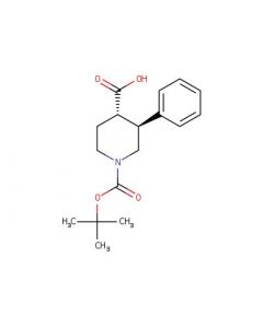 Astatech TRANS-1-(TERT-BUTOXYCARBONYL)-3-PHENYLPIPERIDINE-4-CARBOXYLIC ACID; 0.1G; Purity 95%; MDL-MFCD22209594